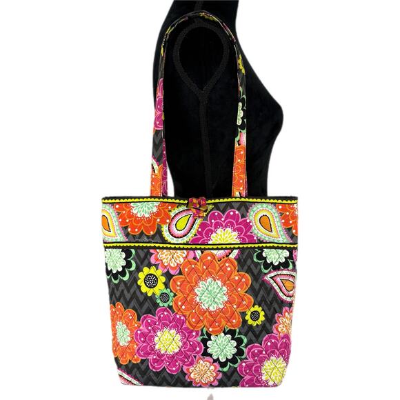 Vera Bradley Ziggy Zinnia Tote - Picture 1 of 7